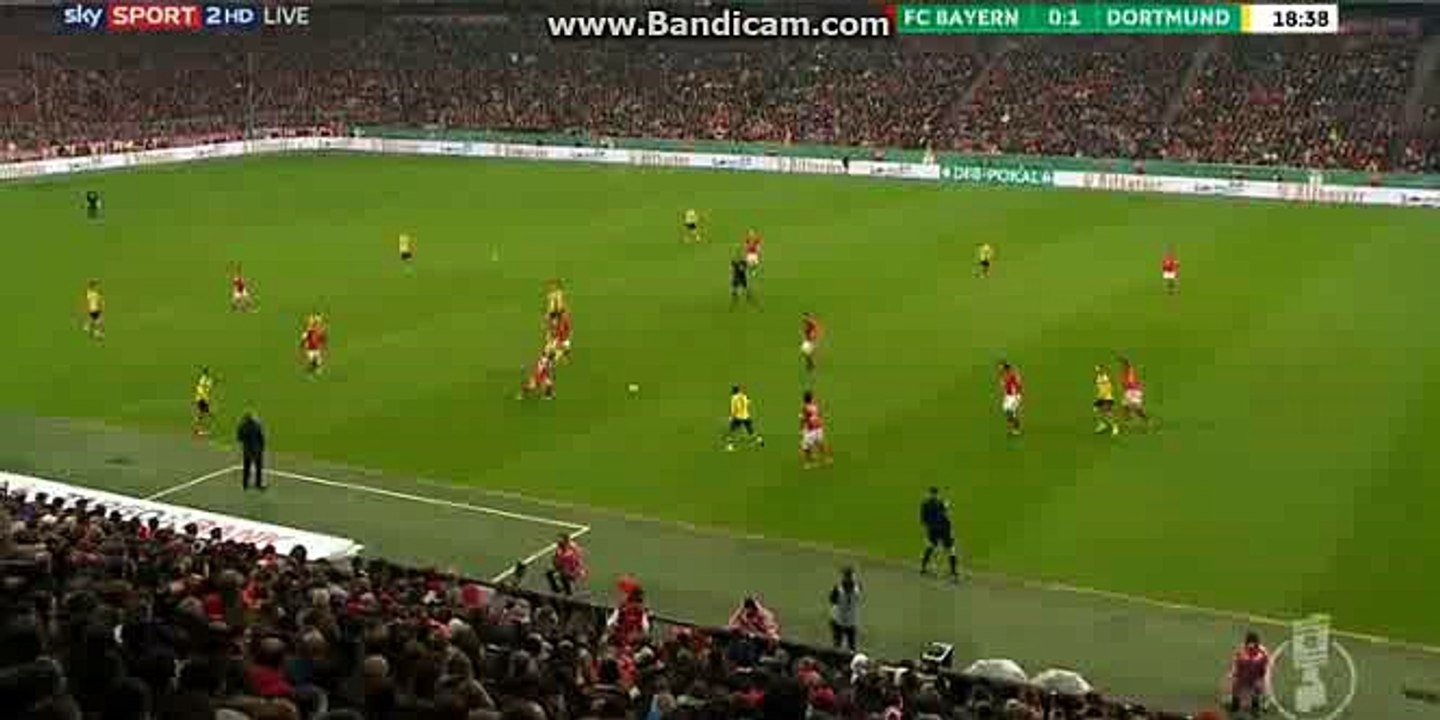 Marco Reus Goal HD - Bayern Munich 0-1 Borussia Dortmund - 26.04.2017 HD