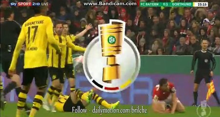 Xabi Alonso Horror Tackle on Marco Reus - Bayern Munich 0-1 Dortmund 26.04.2017