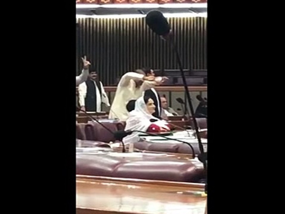Abid Sher Ali in Assembly