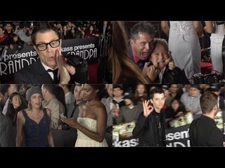 "JACKASS Presents: Bad Grandpa" LA Premiere Johnny Knoxville, Jackson Nicoll, Georgina Cates