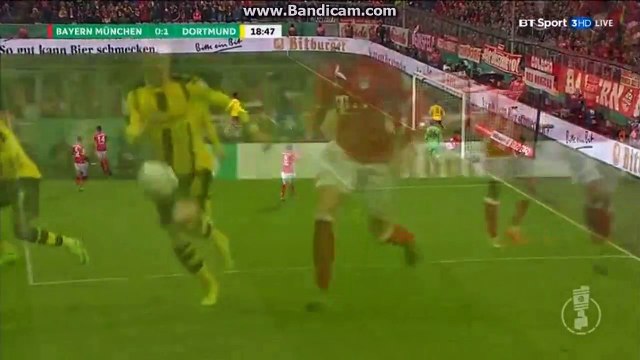 Goal Marco Reus Bayern Munchen VS Borussia Dortmund 0-1