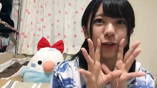 (161021) 大西 桃香（AKB48 チーム８） - SHOWROOM part 2/2