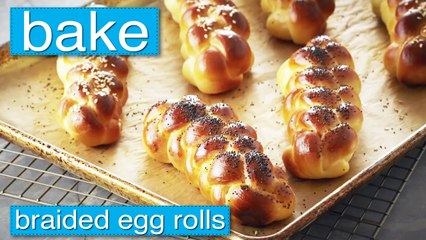 Bake - Braided Egg Rolls