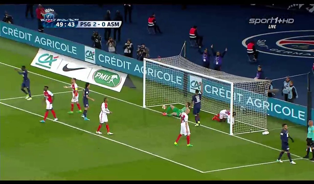 MBae S. (Own goal) HD - PSG 3-0 Monaco - 26.04.2017