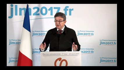 JEAN-LUC MELENCHON, SON SILENCE, EST-CE UNE REMISE EN CAUSE DES RESULTATS DU 1erTOUR DE L'ELECTION 2017 !