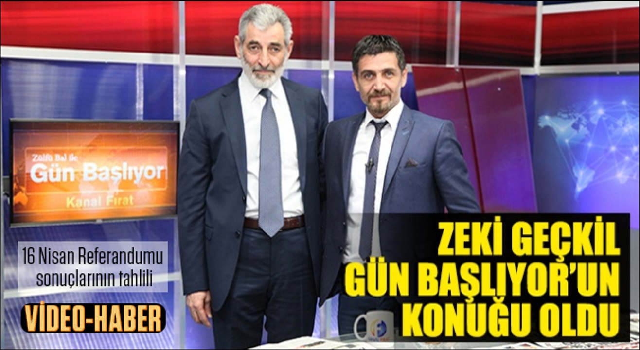 Zeki Geçkil 16 Nisan referandumu sonuçlarını değerlendirdi-Herkes kaybetti Türkiye kazandı