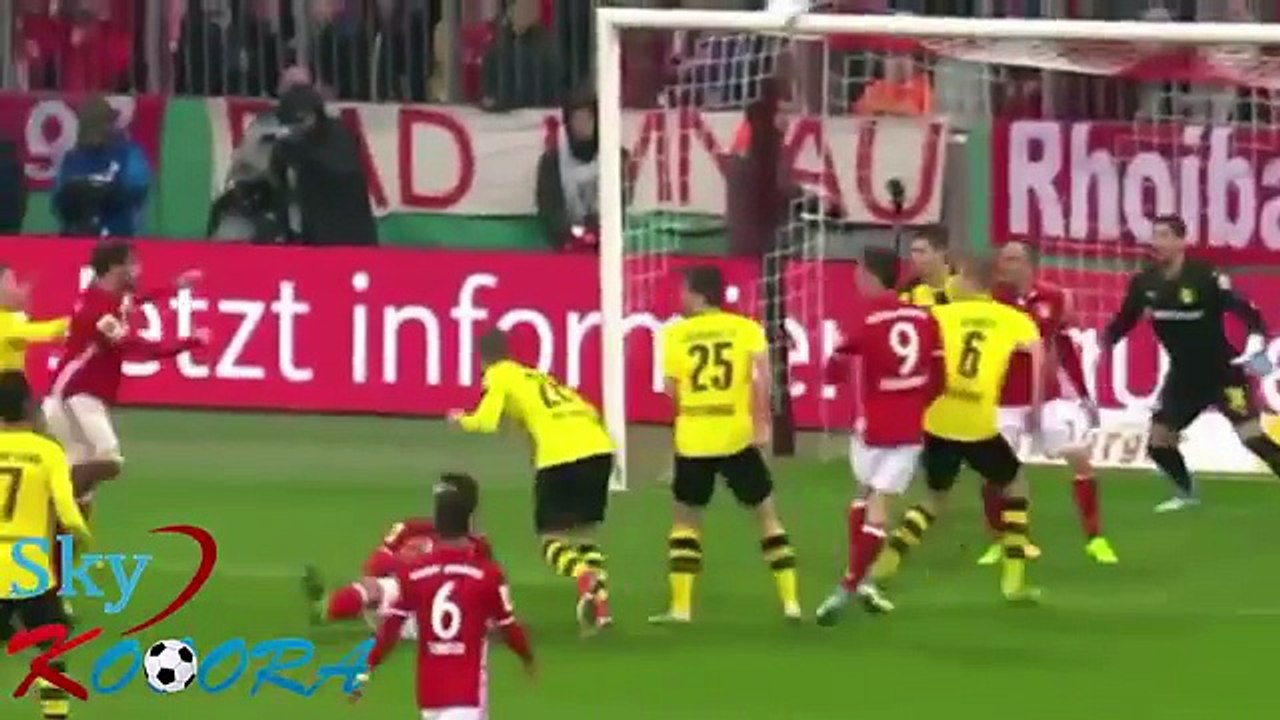اهداف مباراه بايرن ميونخ 2 - 3 بروسيا دورتمند كاس المانيا 26-4-2017