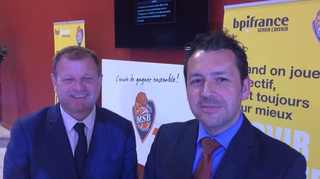 Le Mans Sarthe Basket avec son partenaire Bpifrance