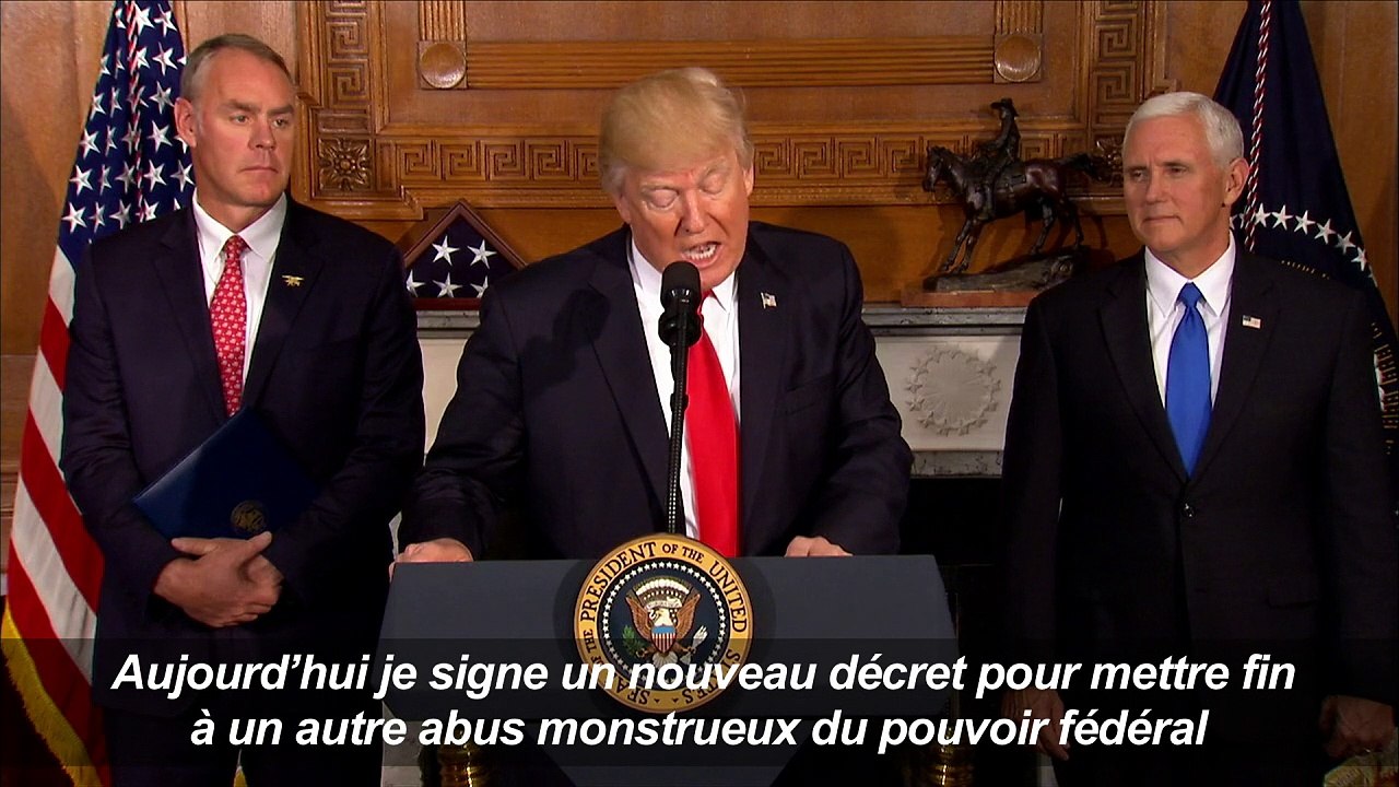 Trump s'attaque à la protection des grands espaces