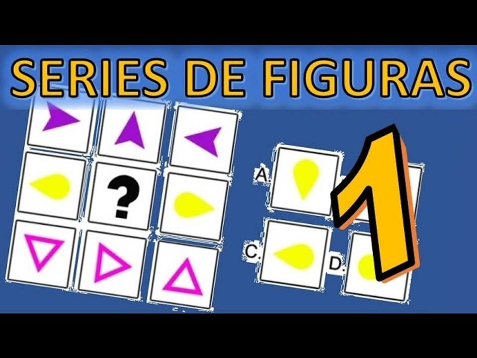 Test psicotecnico # 1 SERIES DE FIGURAS