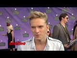 Cody Simpson INTERVIEW Hub Network's First Annual Halloween Bash - Purple Carpet Arrivals