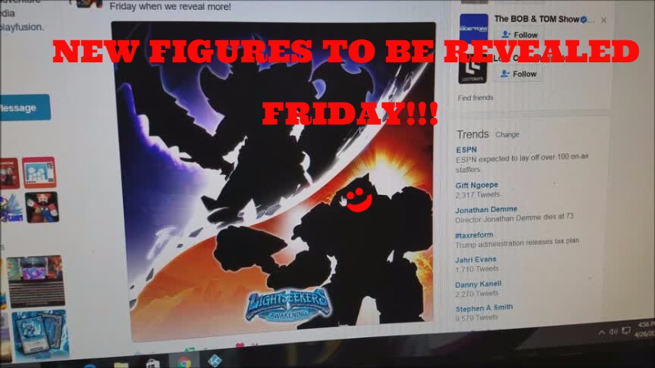 NEW Lightseekers Action Figures to Be Revealed Friday [Dread & Mountain?]