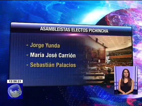 CNE entregó las credenciales oficiales a los Asambleístas principales y suplentes de Pichincha