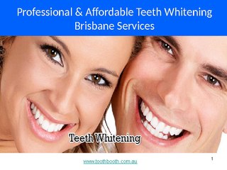 Professional & affordable teeth whitening brisbane services