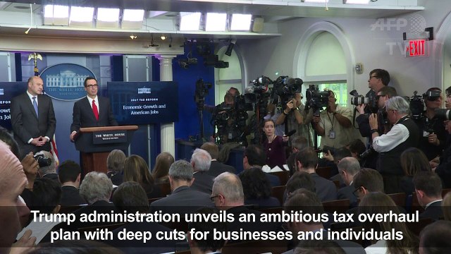 Trump administration unveils ambitious tax reform plan