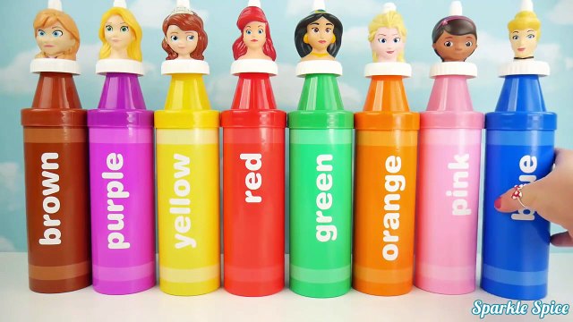 Disney Princess Finger Family Nursery Rhymes Microwave PEZ Play Doh Dress Learn Colors Best Videos-N89Rko