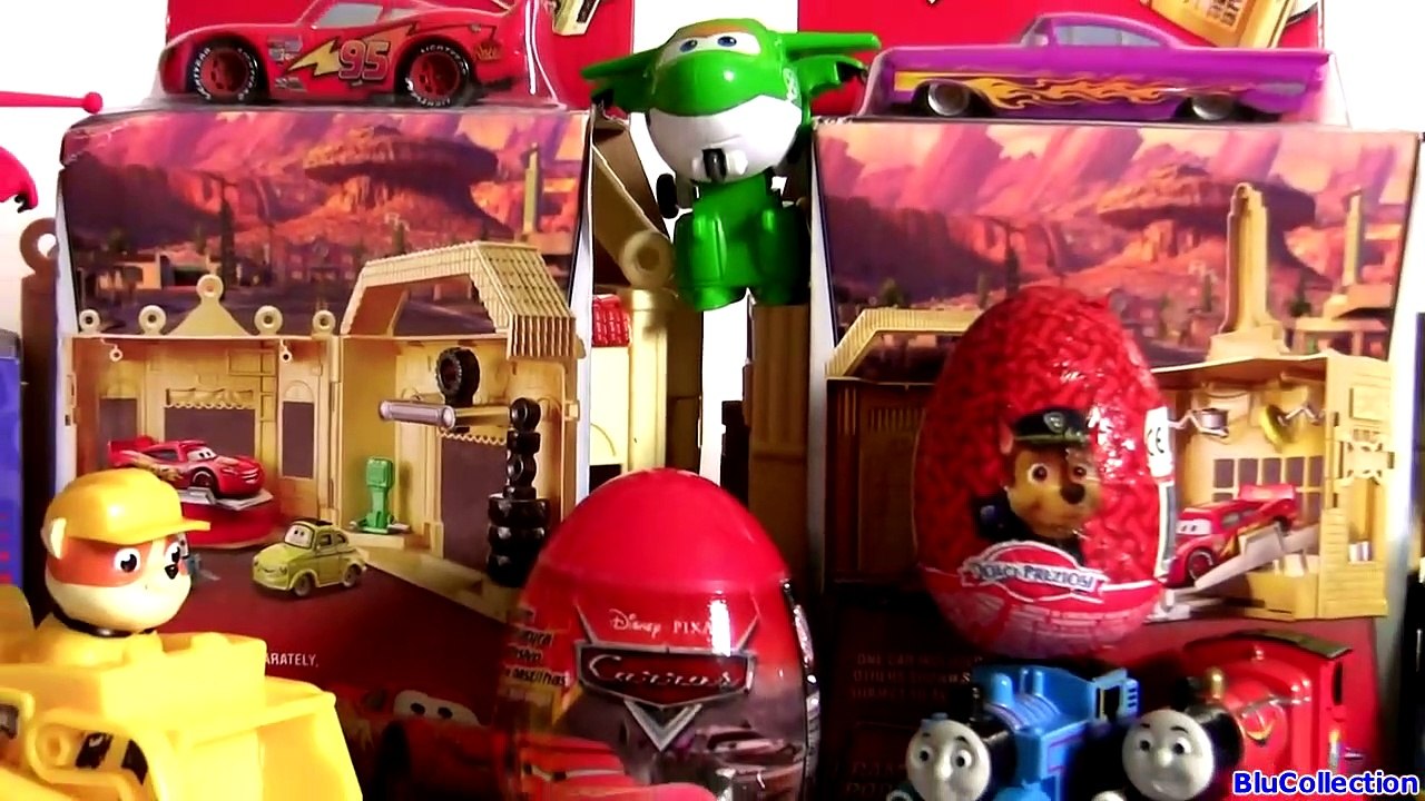 Tayo Bus 꼬마버스 타요 Disney Cars 2 Thomas Surprise...