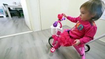 RECKLESS BABY GIRL Crushes Spiderman Under BIKE! w_ Frozen Elsa vs Joker Superman FUN Superhero-2W6WVJY