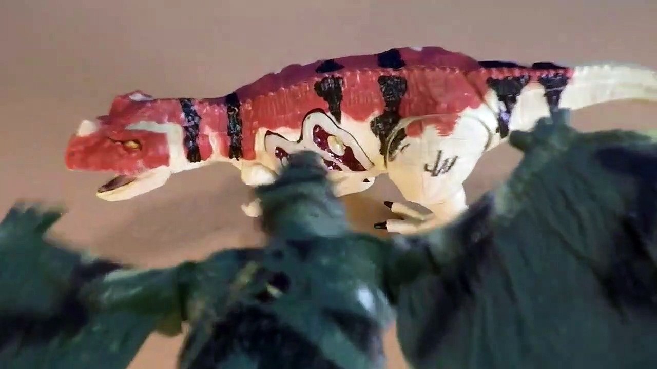 Jurassic World Dinosaur Toys Opening - DIMORPHODON vs CERATOSAURUS Dinosaurs Toy Review-j5Ux