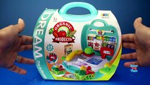 Learn Colors and Names Vegetables with Grocery Toys Playset - Learning videos for kids-9Vm_