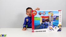 HD Fireman Sam Ocean Rescue Centre Playset Toys Unboxing And Playing Fun With Ckn Toys-uGrow7LbO