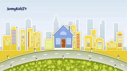 Cars and Trucks for Kids. Ambulance. Fire Truck. Police Car. Cartoon for Children.-ZVj