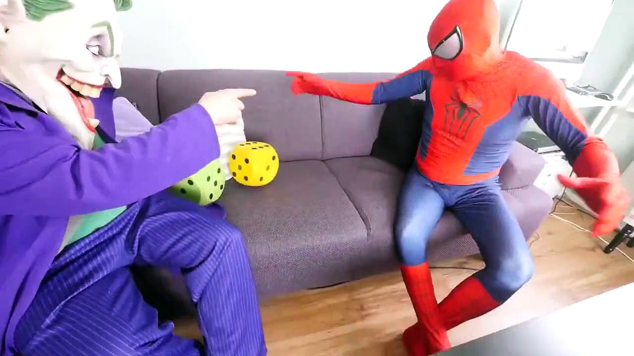 Spiderman & Hulk in GLASS! w_ Joker Frozen Elsa Baby Superheroes Fun In Real Life-fPRZ