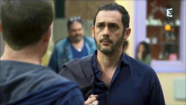 Passage de Plus belle la Vie Episode 3263 Serge Dupire