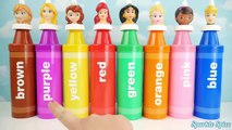Disney Princess Finger Family Nursery Rhymes Microwave PEZ Play Doh Dress Learn Colors Best Videos-N89Rkon-
