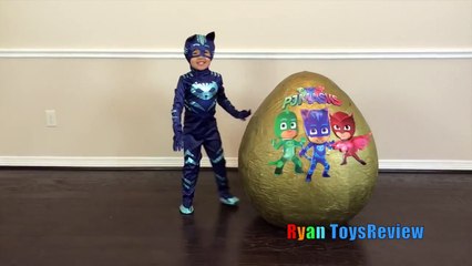 PJ MASKS GIANT EGG SURPRISE Toys for Kids Disney Toys Catboy Gekko Owlette PJ Masks IRL Supe