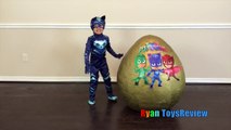 PJ MASKS GIANT EGG SURPRISE Toys for Kids Disney Toys Catboy Gekko Owlette PJ Masks IRL Supe