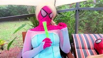 Superhero Superstars Kissing MEGA Compilation - Spiderman, Frozen Elsa, Joker, Poison Ivy-BP