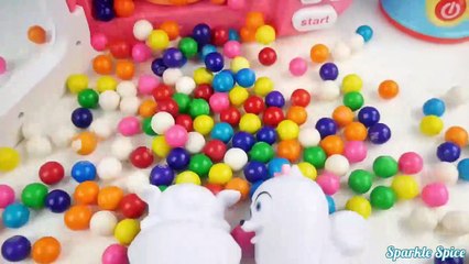 Learn Colors Squishy Balls for Kids Microwave Finger Family Nursery Rhymes Compilation Play Doh-yfjlUx