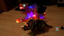 Dinosaur Walking Triceratops Light and Sound - Dinosaurs Toys For Kids-wTqt7GA