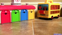 Tayo Garage Station Fire Truck Frank Disney Cars Surprise Toys ! 소방차와 타요 또봇 소방차놀이 깜짝 계란 장난감 카 디즈니카 2-IGoWsH5