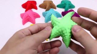 Learning Colors with Play Doh Starfish and Angry Birds for Children-tcM