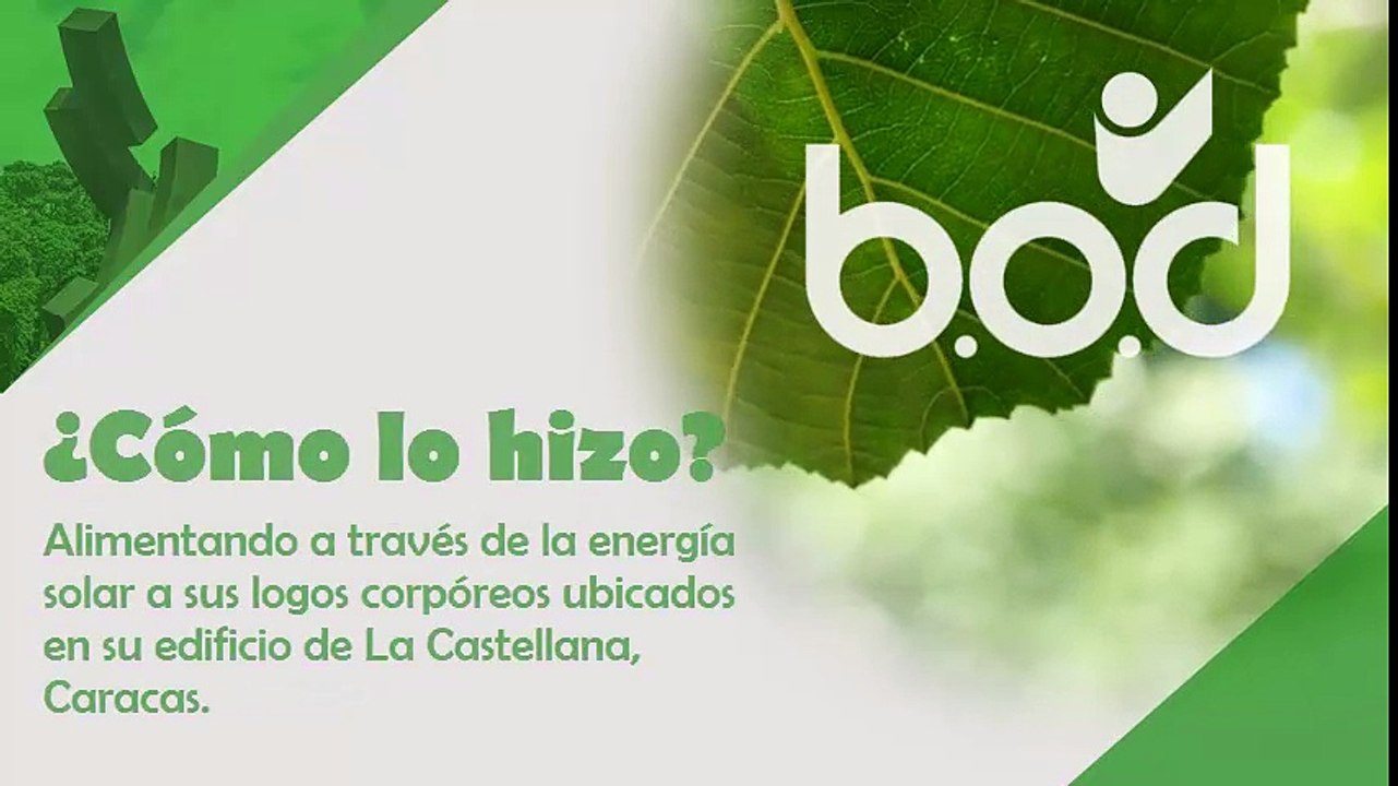 [CONOCE] La Torre BOD es ejemplo de sustentabilidad presidida por Víctor Vargas Irausquín