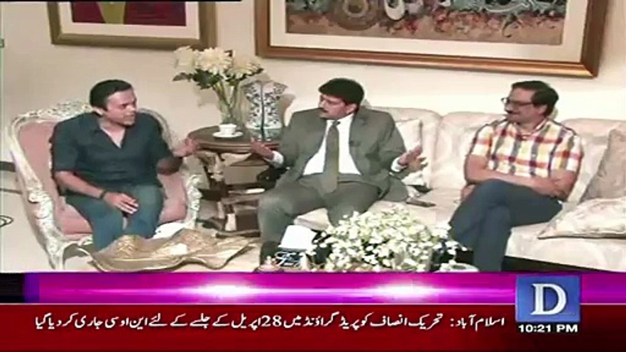 See What Hamid Mir Says To Kashif Abbasi