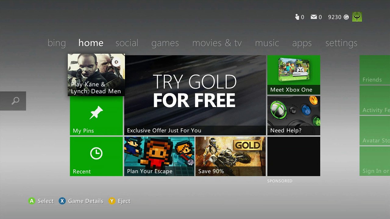 Kane and Lynch xbox 360