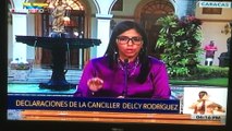 Canciller de Venezuela anuncia la salida del país de la OEA