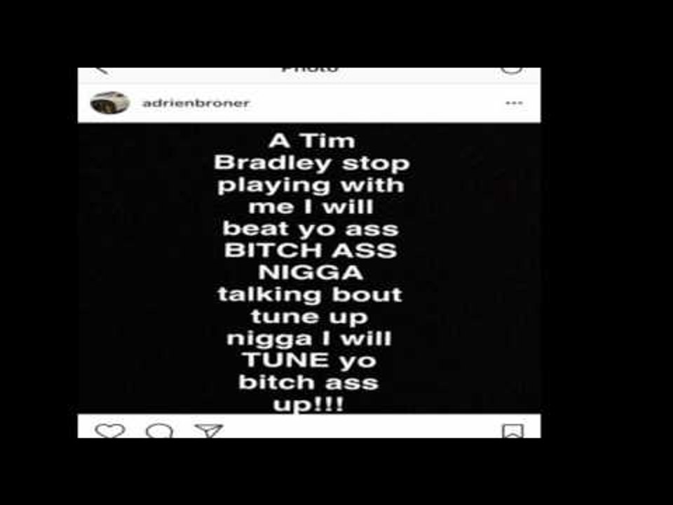 Adrien Broner Got A Message For Tim Bradley EsNews Boxing