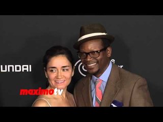 Lawrence Gilliard Jr. "The Walking Dead" Season 4 PREMIERE Red Carpet Arrivals