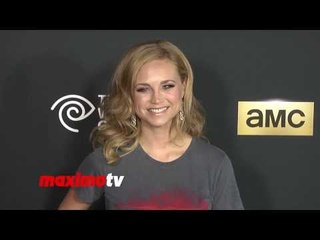 Fiona Gubelmann "The Walking Dead" Season 4 PREMIERE Red Carpet Arrivals