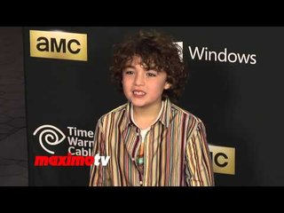 Luke Donaldson "The Walking Dead" Season 4 PREMIERE Red Carpet Arrivals