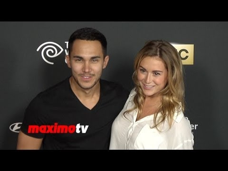 Alexa Vega & Carlos Pena "The Walking Dead" Season 4 PREMIERE - CALEXA