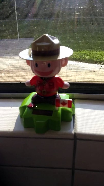 Dancing Canadian Mounted Police