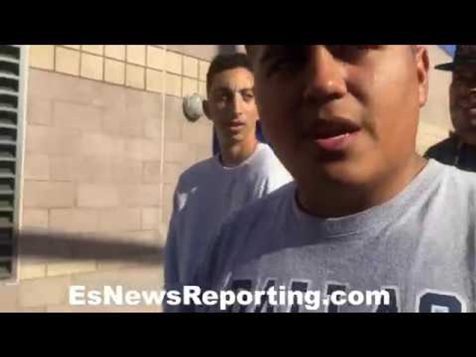 Pita Garcia, Twins and Cobra at the fights low key  - EsNews Boxing