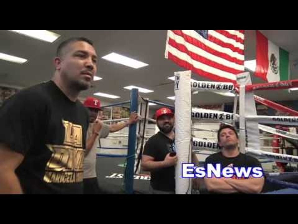 Felix Diaz Nickname is The Golden Kid - EsNews Boxing