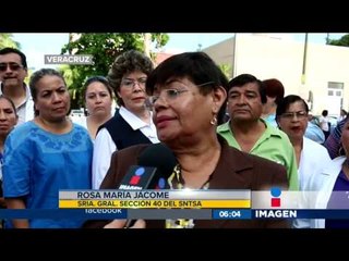 Continúa paro en Veracruz por falta de pago