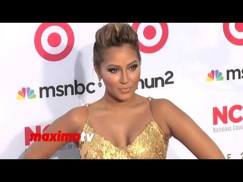 Adrienne Bailon 2013 NCLR ALMA Awards Red Carpet Arrivals- The Cheetah Girls